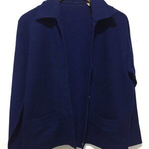 VINTAGE WOOL CARDIGAN SWEATER SIZE M